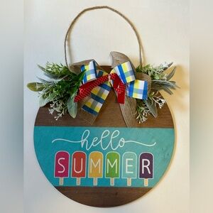 Hello Summer Wall/door hanging